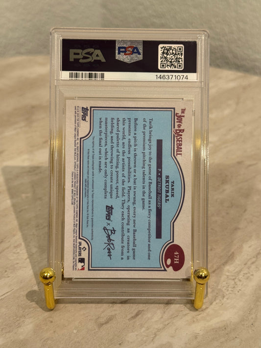 PSA 10 Tarik Skubal Auto /99 (2025 Topps x Bob Ross “Joy of Baseball”) – Back-to-Back Cy Young Winner