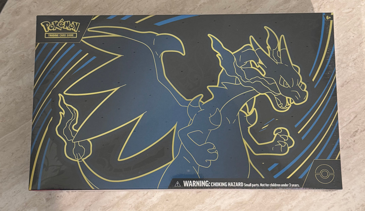 Pokémon Mega Charizard X ex Ultra-Premium Collection Box – Sealed | 18 Packs + Promos
