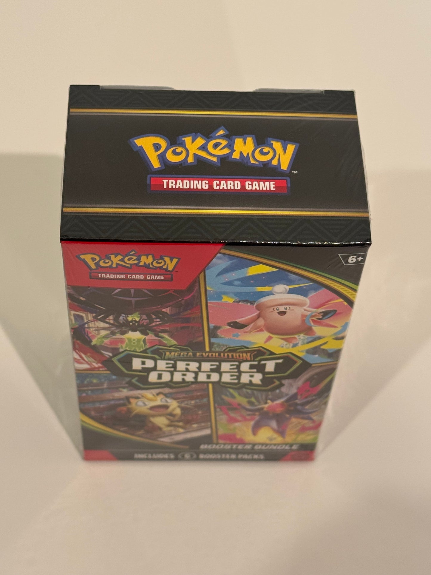 Pokémon TCG: Mega Evolution – Perfect Order Booster Bundle (6 Packs) – Factory Sealed