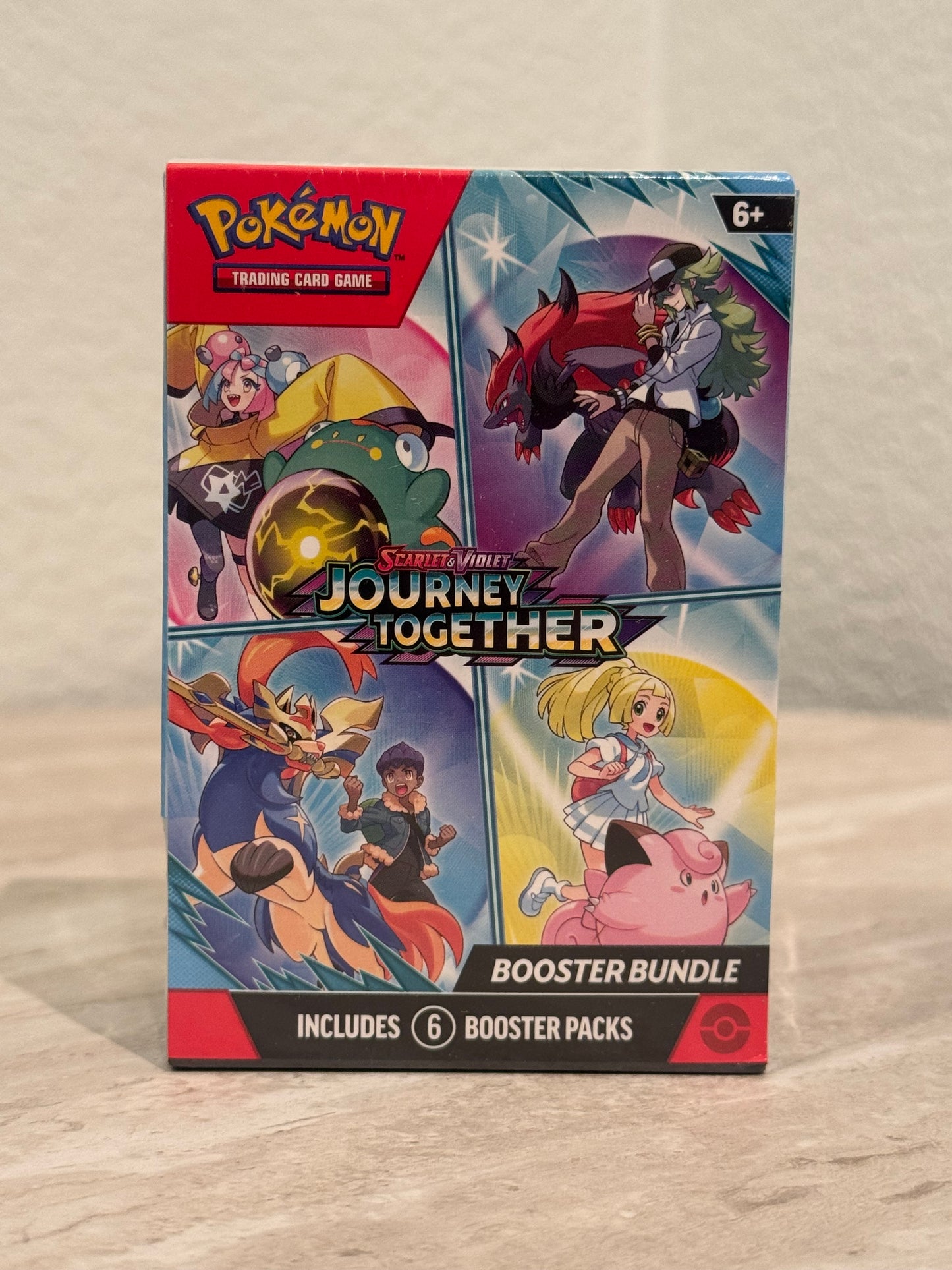 Pokémon Scarlet & Violet: Journey Together Booster Bundle (6 Packs) – Factory Sealed