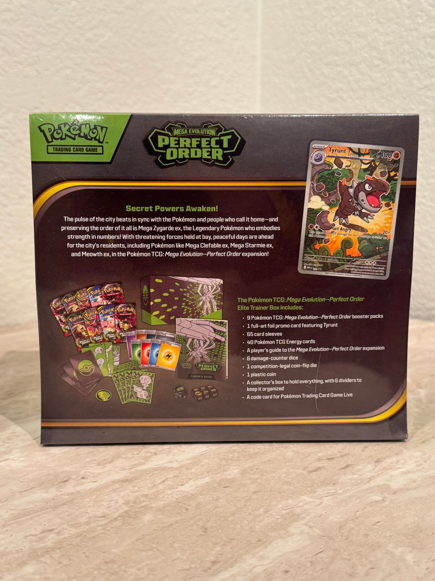 Pokémon TCG: Mega Evolution – Perfect Order Elite Trainer Box (ETB) – Sealed