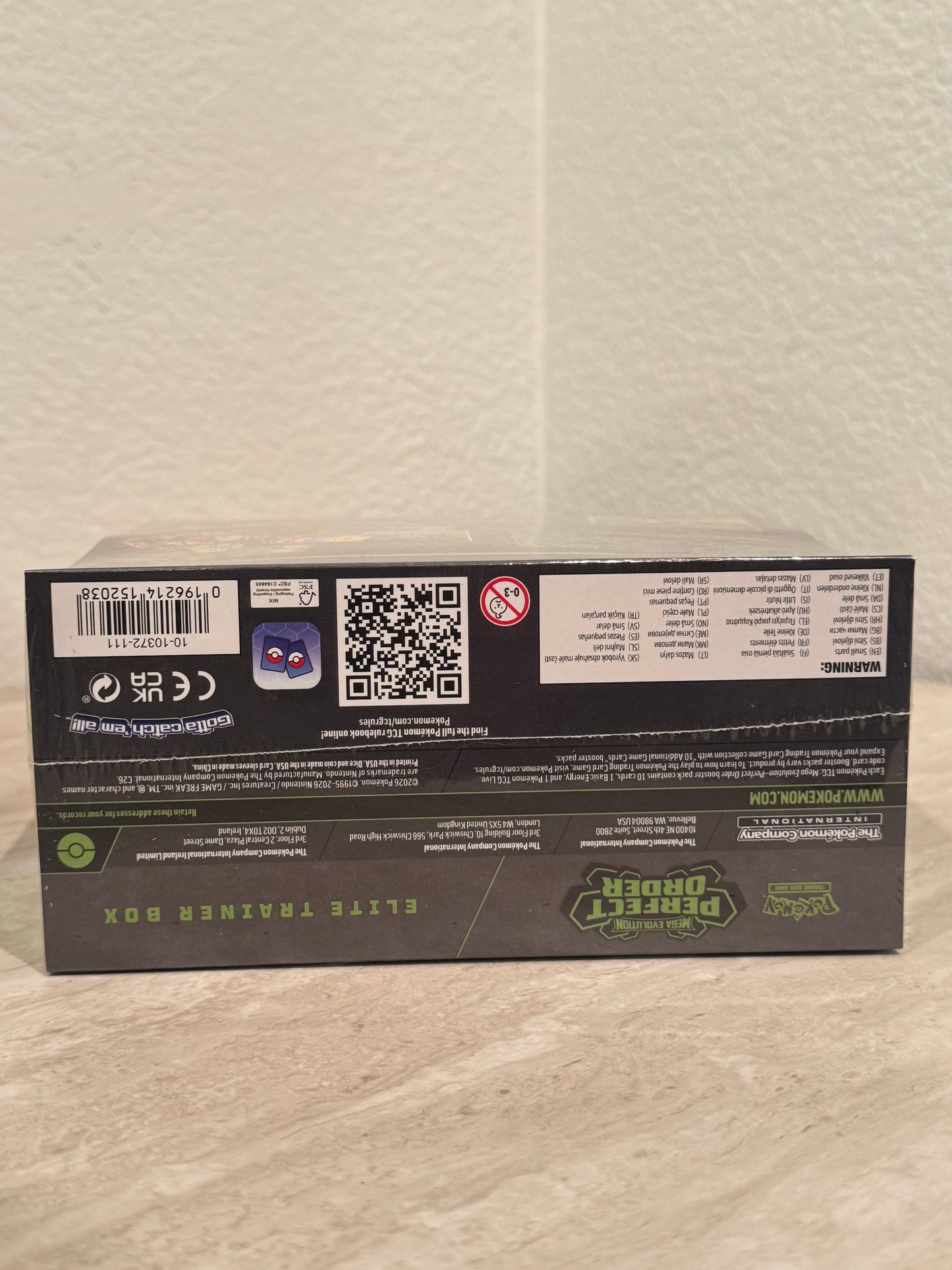 Pokémon TCG: Mega Evolution – Perfect Order Elite Trainer Box (ETB) – Sealed