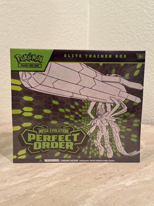 Pokémon TCG: Mega Evolution – Perfect Order Elite Trainer Box (ETB) – Sealed