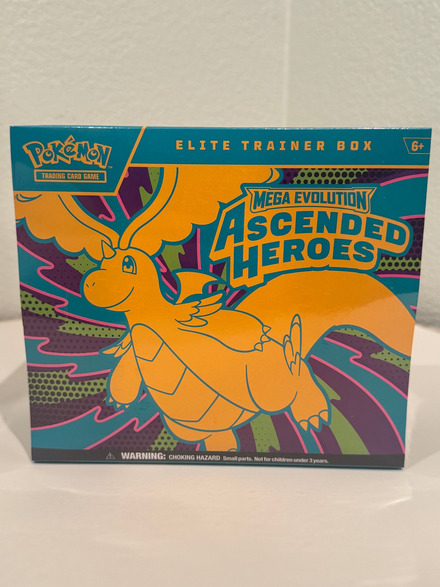 Mega Evolution Ascended Heroes Elite Trainer Box (ETB) – Factory Sealed Pokémon TCG